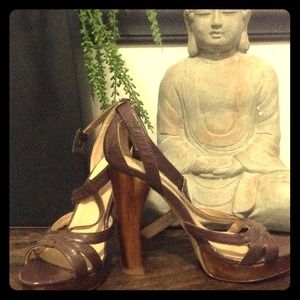 Collin Stuart brown shoes size 7