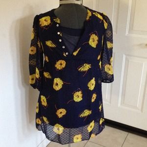 Mark! Flower Mini Dress