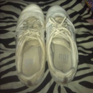 White cheer shoes