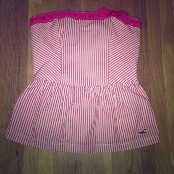 Hollister strapless Top