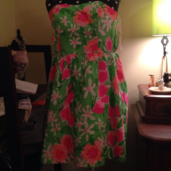 New Green print Lilly Pulitzer dress
