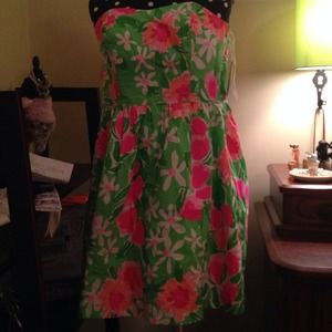 New Green print Lilly Pulitzer dress