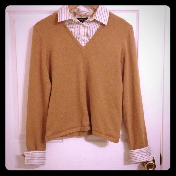 Sweater/blouse combo