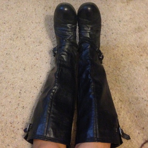 Black boots