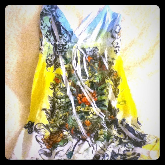 Bright and colorful sundress