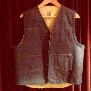 Men's sherling vest