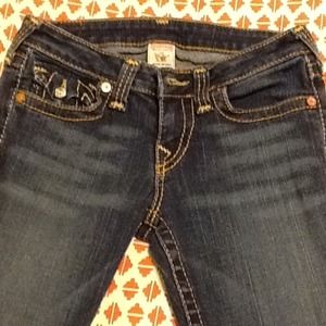 Dark denim true religion jeans
