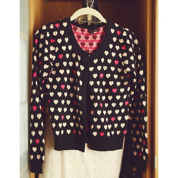 H&M Hearts Cardigan
