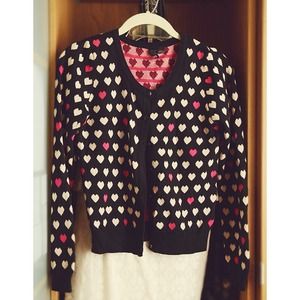 H&M Hearts Cardigan