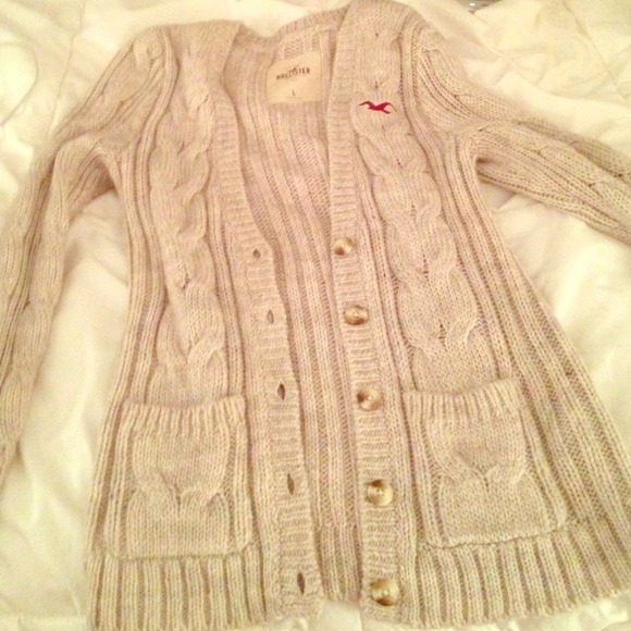 Hollister open knit sweater