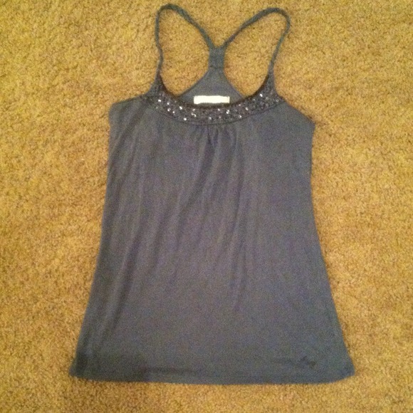 Beaded Abercrombie halter