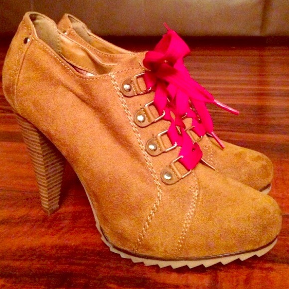 Faux Suede Booties  & Chinese Mary Jane's