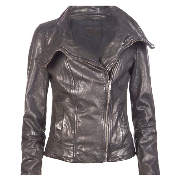 ⬇️REDUCED 👑HP🌟🌟All Saints Heston Leather Jacket