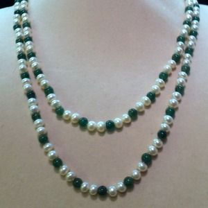 Necklace with earrings