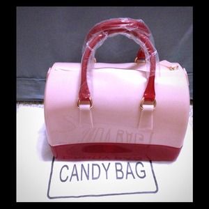 NEW! Pink red Candy bag