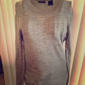 Handmade wool sweater long sleeve