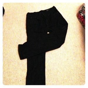 Mens Bull head black skinny jeans