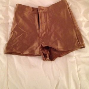 American Apparel disco shorts