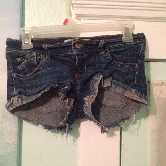 Hollister jean shorts