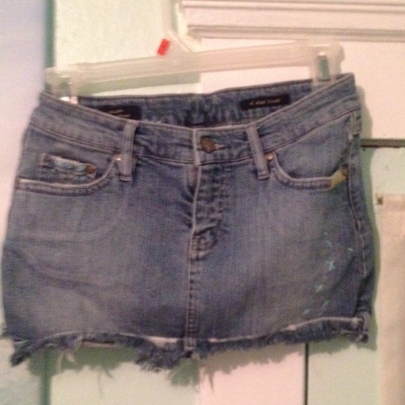 Jean skirt