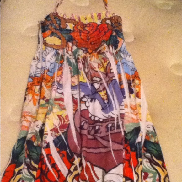 Crazy pattern dress! 👗 - Picture 1 of 4