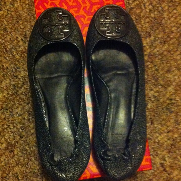 Tory Burch Reva Flats- only worn twice