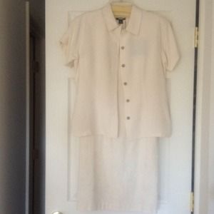 Tommy Bahamas dress and shirt jacket