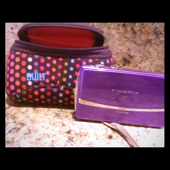 Purple Finepix Digital Camera