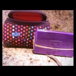 Purple Finepix Digital Camera
