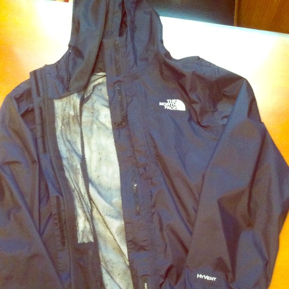 Black Northface Wind/Rain Jacket