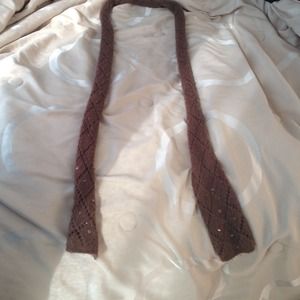 Brown scarf