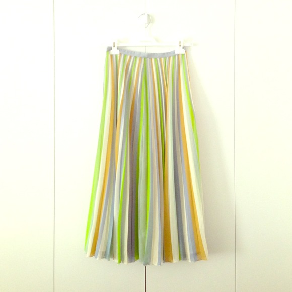 WHISTLES pleated skirt