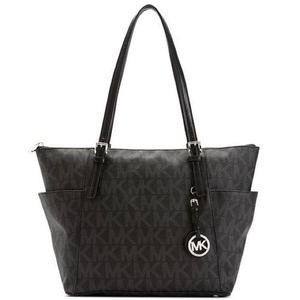 TRADE! Michael Kors PVC signature jet set tote