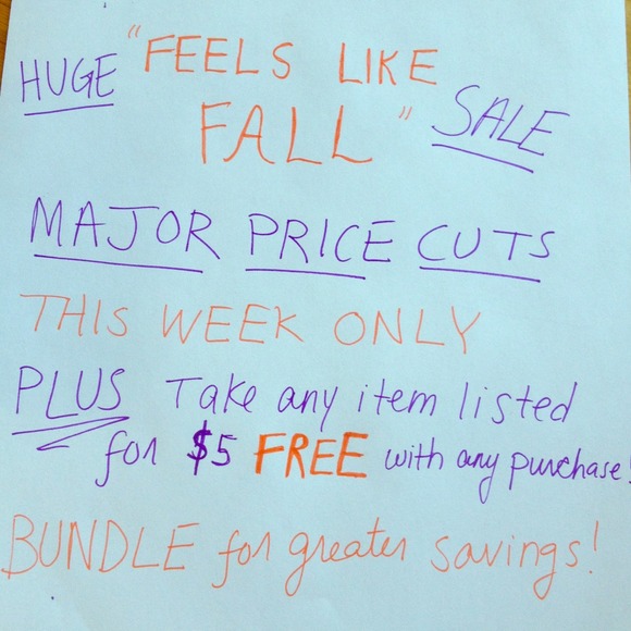HUGE SALE