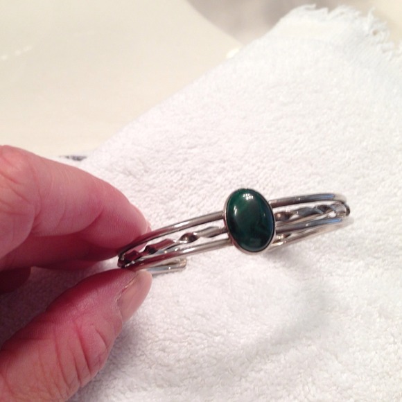 Sterling silver bangle