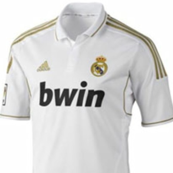 Real Madrid Adidas white/gold