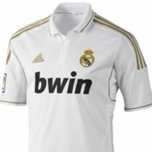 Real Madrid Adidas white/gold