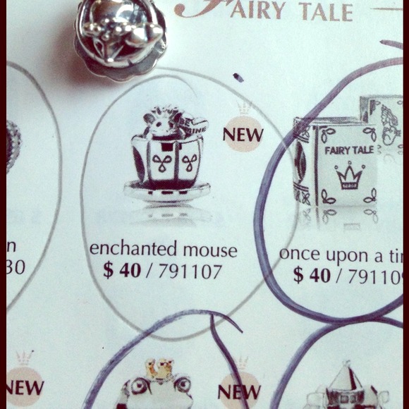 🚫sold🚫Pandora enchanted mouse new