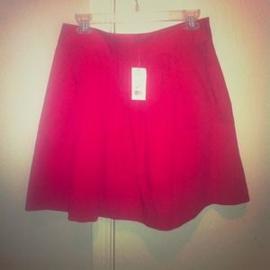 Banana Republic orange/red skirt!