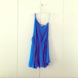 Mason asymmetric silk dress