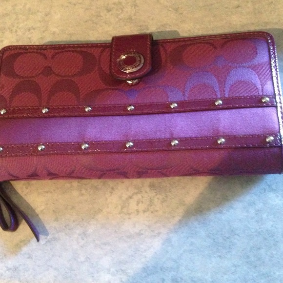 Reserved Authentic Coach clutch