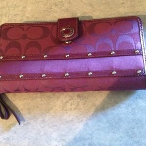 Reserved Authentic Coach clutch