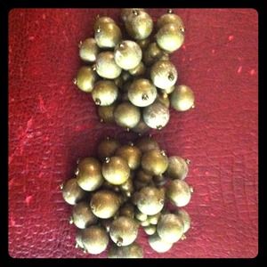 Bubbly Green Earrings