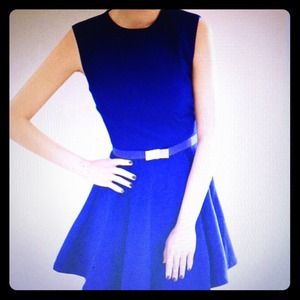 Royal blue dress