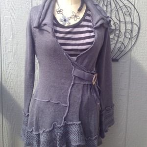 Boston Proper Grey Sweater