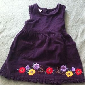 Purple toddler dress