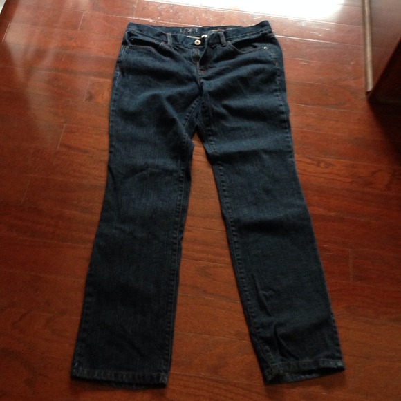 LOFT Denim - Loft dark wash jeans