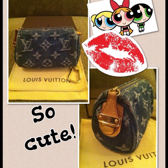 👛Louis Vuitton denim case👛✋🏻Sold - Picture 3 of 3