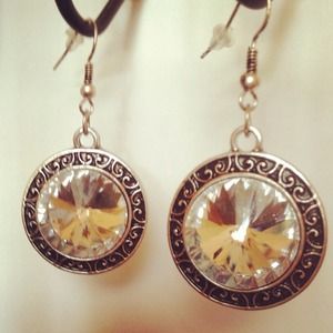 New Round Drop Earrings