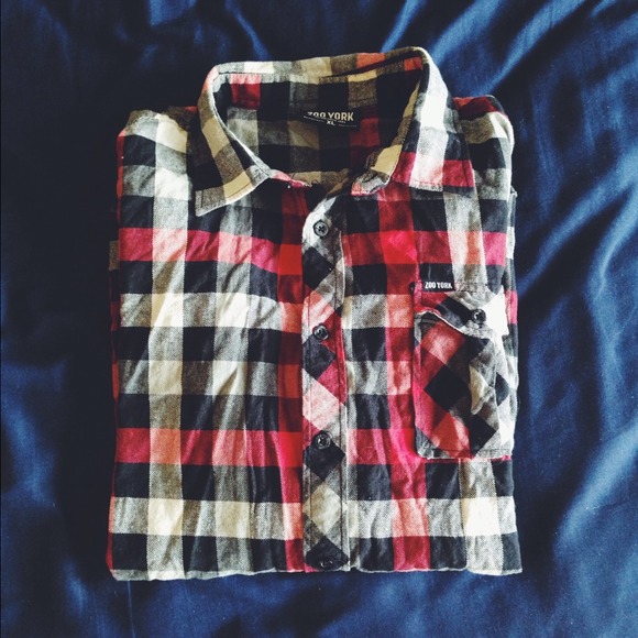 Plaid Zoo York flannel. - Picture 1 of 4